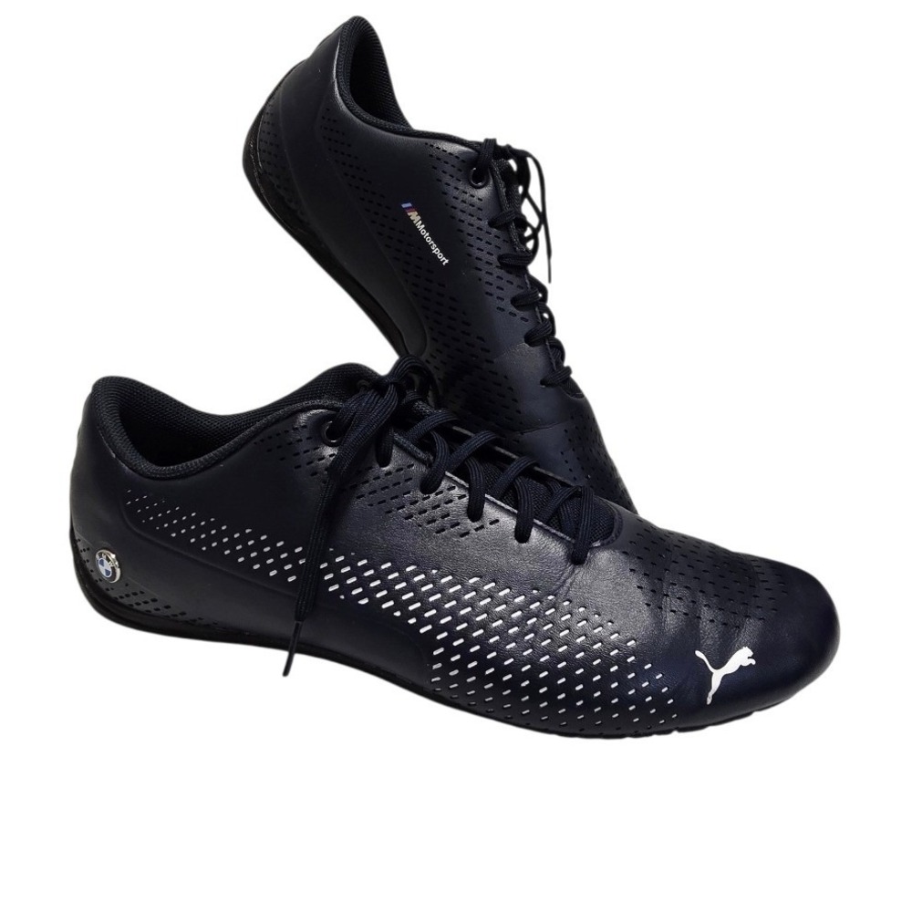 Puma BMW Drifting M Motorsports Drift Cat 7 Mens SZ 14 Navy Blue Racing Sneakers